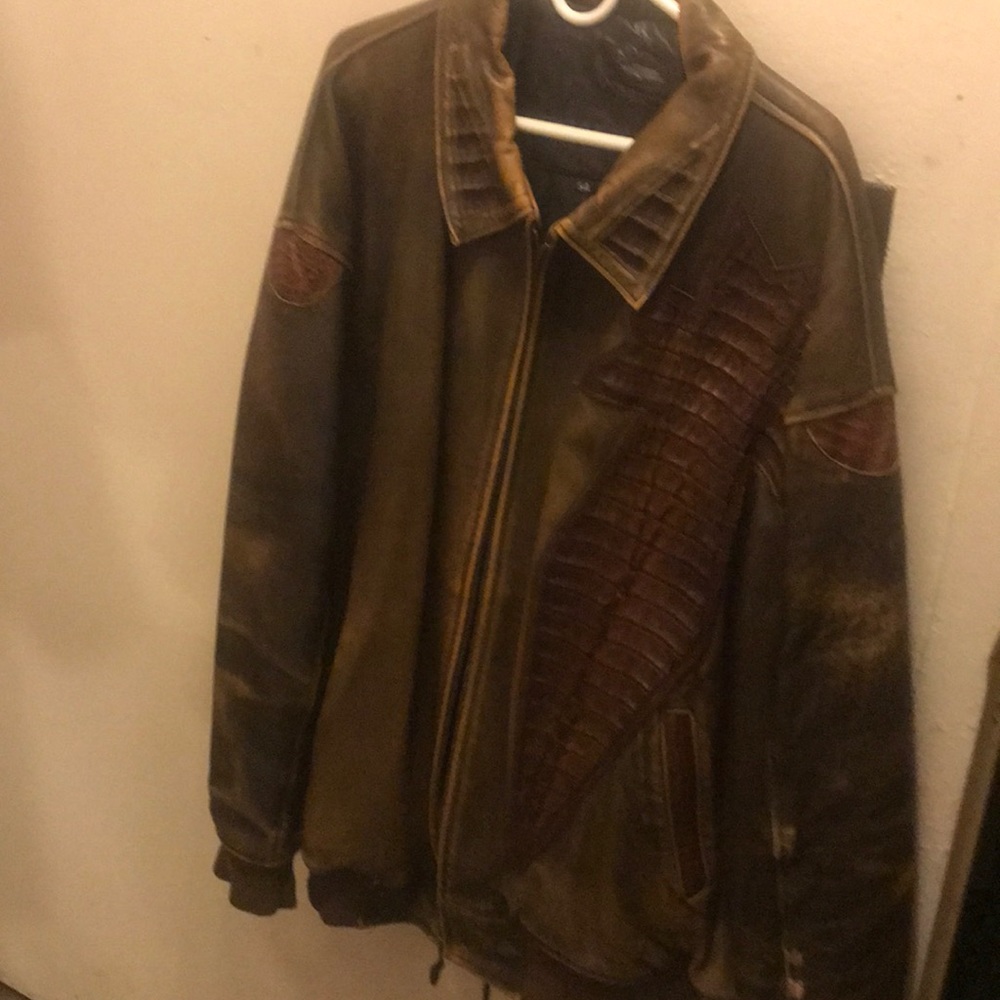 G-GATOR alligator men’s jacket. ‘ size 54 or a 3x